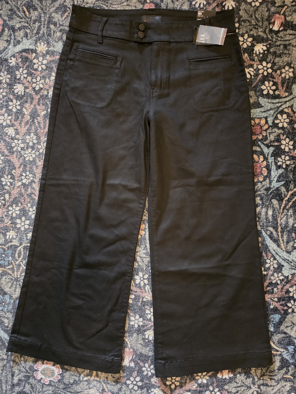 Kut From The Kloth Highrise Wide Leg Meg Trousers SZ 14 NWT
